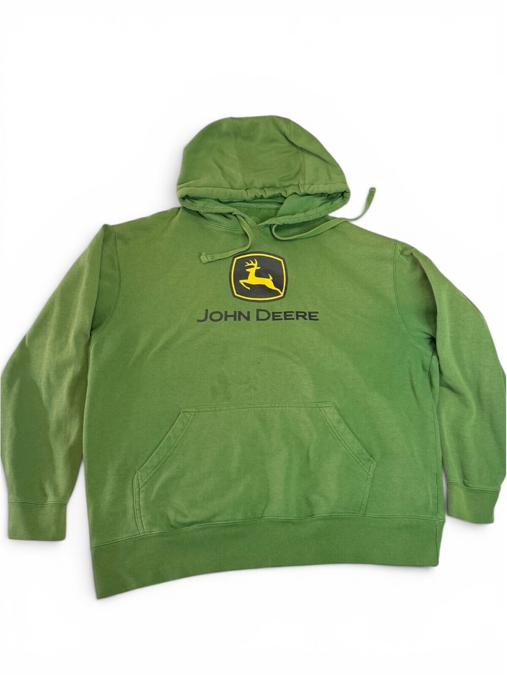 John Deere Men's Green Logo Pullover Hoodie